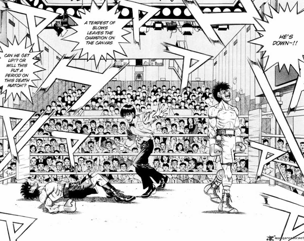 Hajime no Ippo: Fighting Spirit, Chapter 266 image 02